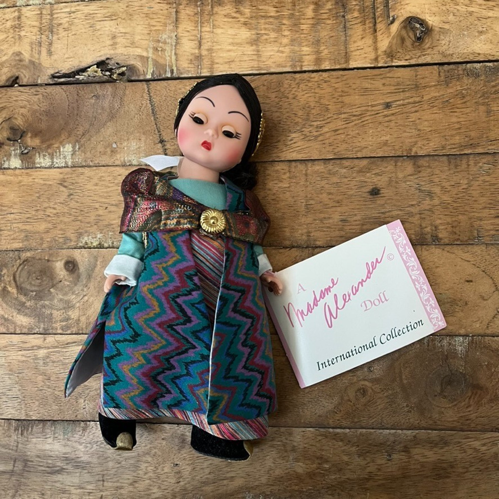 Madame Alexander "Tibet" Doll #534 International Collection 1993 Opened Box